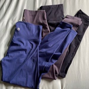 Bundle of three buff bunny leggings